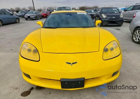 2006 Chevrolet Corvette z USA, uszkodzony, nr VIN 1G1YY26U565112041